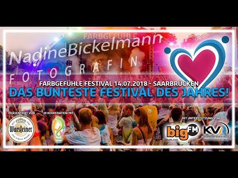 Farbgefühle Festival  Saarbrücken 2018 live