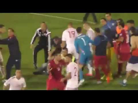 Lorik Cana, Godet tifozin Serb!