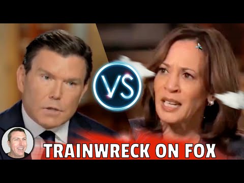  Kamala’s Fox News Interview Trainwreck! Bret Baier Humiliates Her By Just Asking Relevant Questions 