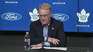 Maple Leafs Management | End of Season Media Availability | May 10, 2024 Screenshot