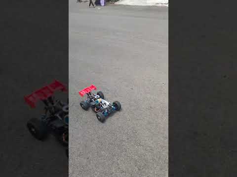 RC Buggy Nitro Engine Caster Racing ZX 2.0 R with S-Power S7 Evo II