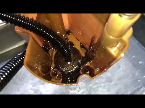 Diesel/Fuel tank cleanup in Nissan Navara D40