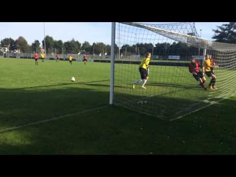 Wilhelmina A1 - Best Vooruit A1 - Bal op de paal (18-10-201