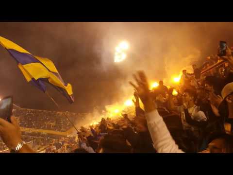 "Recibimiento Rosario Central (Los Guerreros) vs Atlético Tucumán 2017 fecha 19" Barra: Los Guerreros • Club: Rosario Central