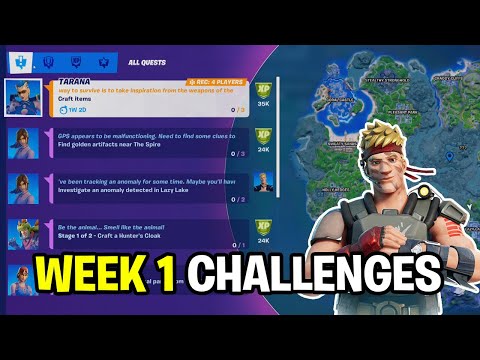 Fortnite All Week 1 Challenges Guide - Fortnite Chapter 2 Season 6