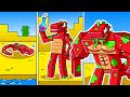 I Survived 100 DAYS As An POISON LIZARD In HARDCORE Minecraft