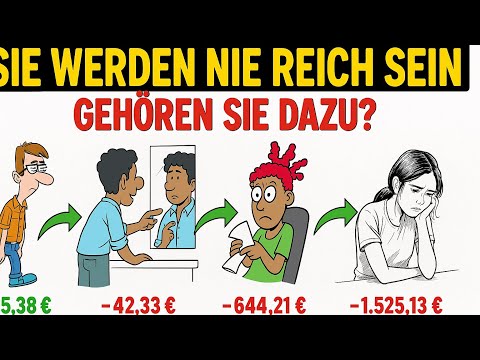 5 Arten von Menschen, die niemals reich werden – bist du einer von ihnen?