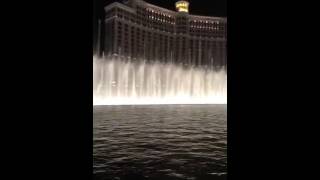 Las fuentes de Bellagio en Las Vegas , snapchat de nico