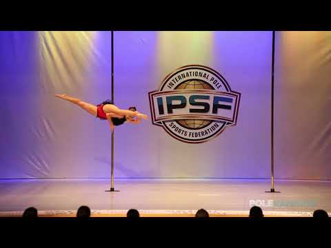 Novice Girls Camila Armas of Venezuela - IPSF World Pole Sports Championships 2018