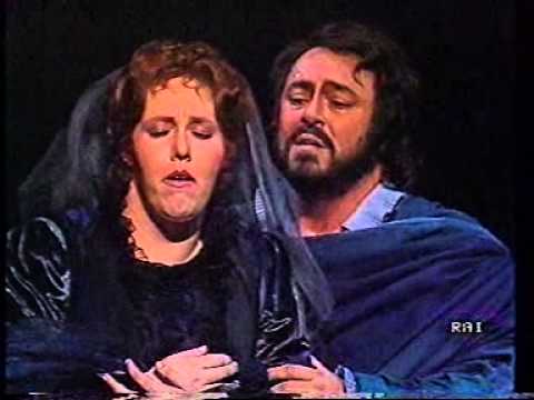 Verdi: Un Ballo in maschera. Abbado - Pavarotti. Vienna 1986. Part 2 of 3.