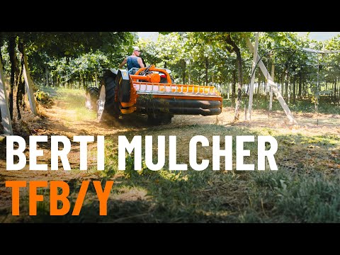 MULCHING IN ORCHARD WITH BERTI TFB/Y
