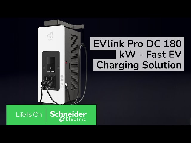 schneider electric Recharging station pro dc 120 kw dc, 2x ccs2