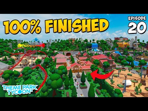I FINISHED my No Gamepass Park in Theme Park Tycoon 2! | #20