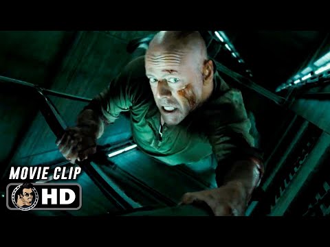 LIVE FREE OR DIE HARD Clip - "Elevator Shaft" (2007) Bruce Willis