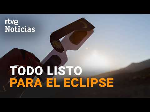 La sierra de Madrid ya está preparada para el eclipse total de Sol | RTVE Noticias