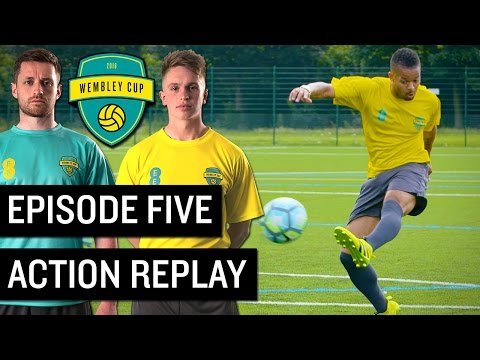 EPIC GOAL RE-CREATION CHALLENGE! - WEMBLEY CUP 2016 #5 feat. F2 Freestylers, Manny & Daniel Cutting