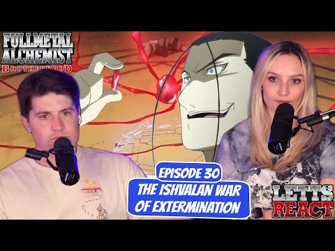 The Ishvalan War of Extermination | Full Metal Alchemist: Brotherhood Ep 30 Reaction