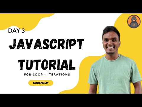 Javascript Tutorial 3 For Loop