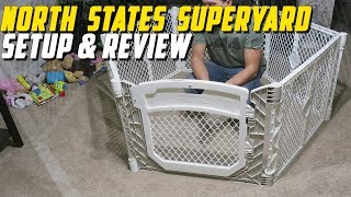 North States Superyard Gate - Setup and Review