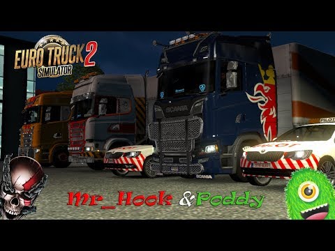 Mr_HooK e Poderak in viaggio su Euro Truck Simulator 2