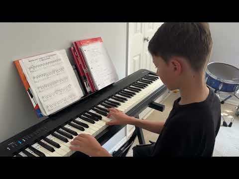 Playing “Jazz Miniature” by Mark Nevin – Piano Performance 🎹 Young Musician