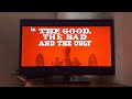 Opening To The Good The Bad And The Ugly 1966 2004 DVD