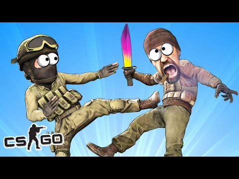 МАНЬЯК НИКОГДА НЕ ДОГОНИТ НАС 🏃♂️ CS:GO Тролль Прятки (КС ГО Маньяк)