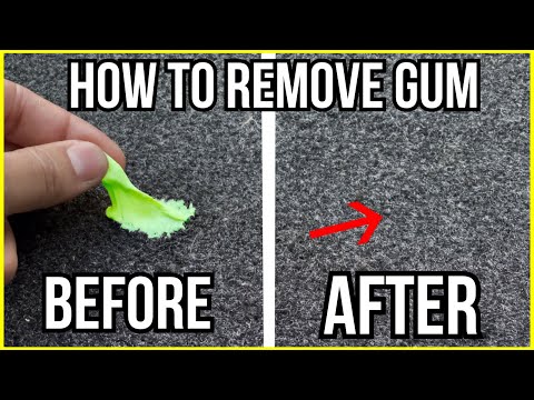 YouTube video about: How to get marshmallow out of carpet?