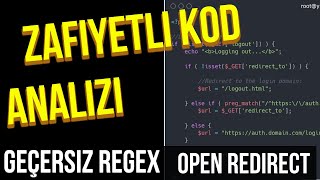 REGULAR OLMAYAN REgular EXpression -  ZAFİYETLİ KOD ANALİZİ #2: OPEN R