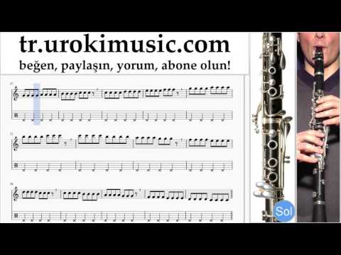 Klarnet dersleri MAGIC! - Red Dress Bölüm#1 um-723