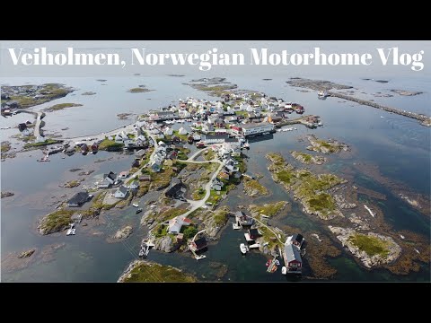 Exploring Veiholmen, an old fishing village out in the Atlantic Ocean