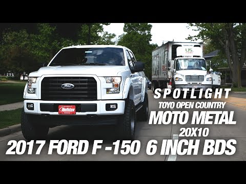 Spotlight - 2017 Ford F-150, 6\" BDS, 20x10's, and 35's
