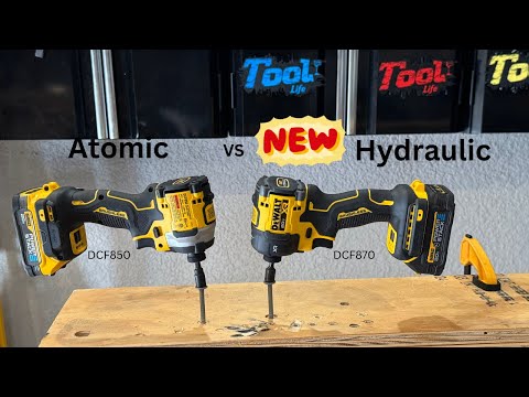 Can the New Dewalt Hydraulic Impact DCF870 out Perform  the Atomic DCF850.