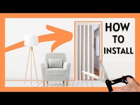 Folding Doors - how to install DIY tutorial