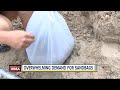 Overwhelming demand for sandbags