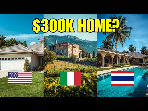 What $300,000 Buys You: USA vs Italy vs Thailand Homes