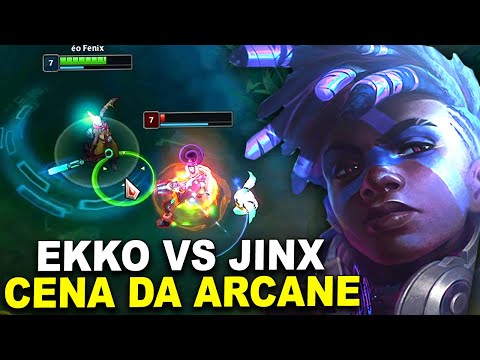 MONO EKKO CREATES NEW META TO PLAY WITH THE CHAMPION | ARCANE EKKO AGAINST JINX SPOILERS | EKKO LOL