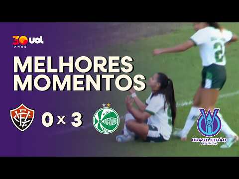 Gols e lances de Vitória x Juventude-RS