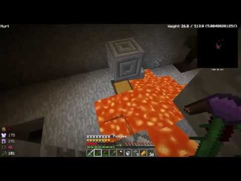 BnB E22: Caving with Lava - Let's Play Minecraft FTB Blood N Bones