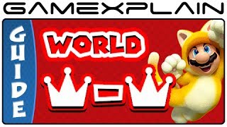 Super Mario 3D World - World Crown-Crown Green Stars & Stamp Locations Guide & Walkthrough