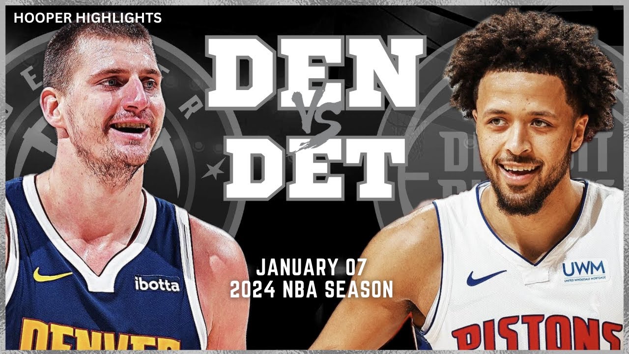08.01.2024 | Denver Nuggets 131-114 Detroit Pistons