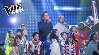 Carlos y Elena Vives cantan Monsieur Bigoté | La Voz Kids Colombia 2018