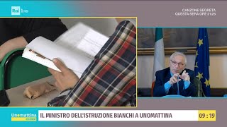 Il Ministro dell'istruzione Bianchi a Unomattina - Unomattina estate - 06/08/2021