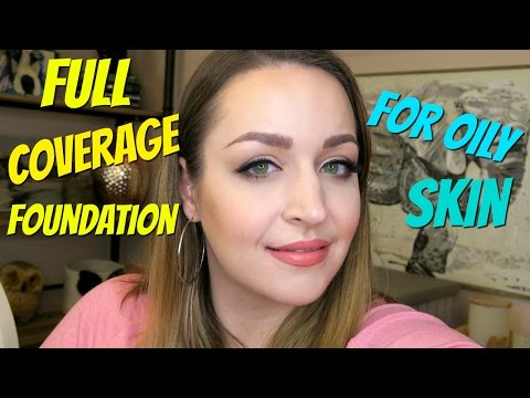 Full Coverage  Flawless Foundation Routine for Oily Skin (High End) | DreaCN Video
