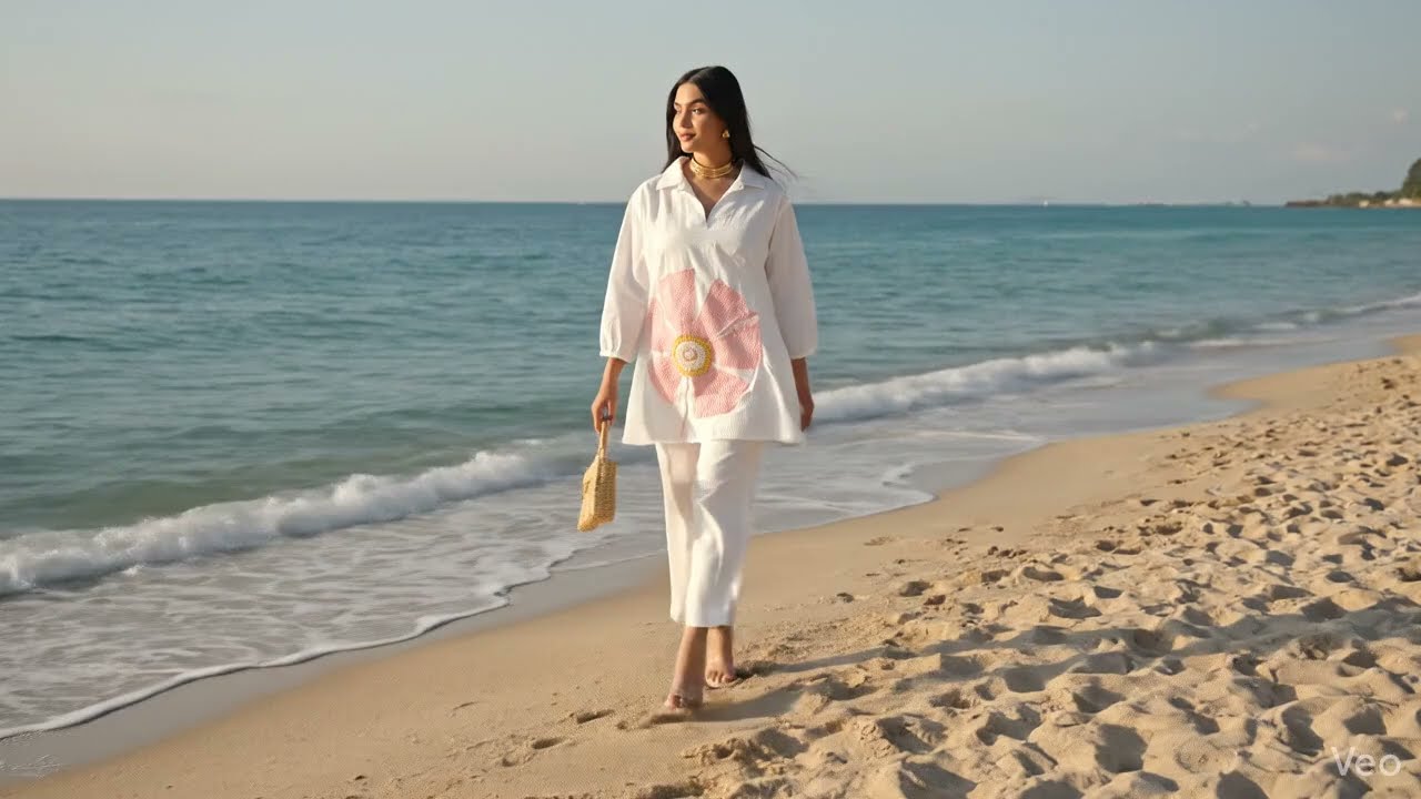 🌴 Breeze Through Summer: Premium Pure Cotton Co-ord Set | Poonam's Shoppie