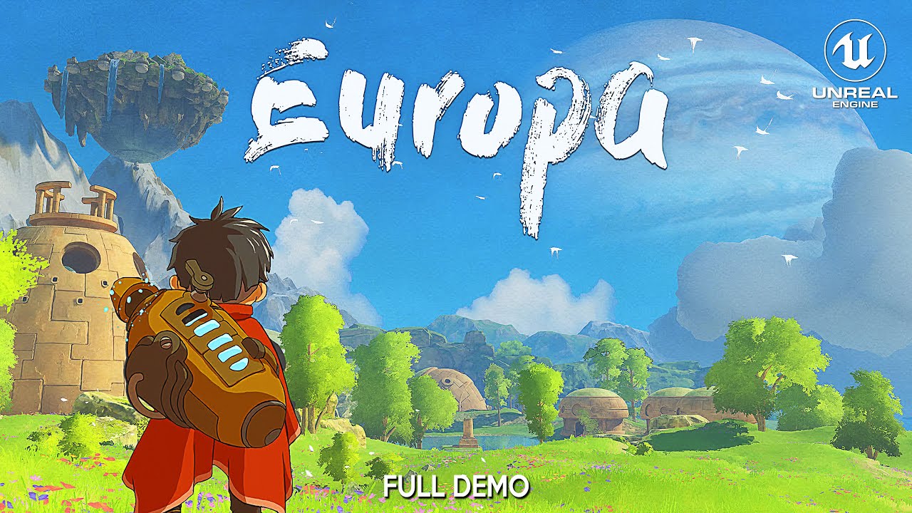 EUROPA First Gameplay | New Game with Studio GHIBLI GRAPHICS in Unreal Engine RTX 4090 4K 2023