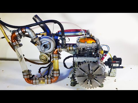 Turbocharged SEE THRU ENGINE on EFI and Nitromethane (FINAL EPISODE)