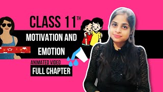 ONESHOT | Motivation and emotion | Psychology Class 11 chapter 8 |  CBSE/NCERT | (2024-25)