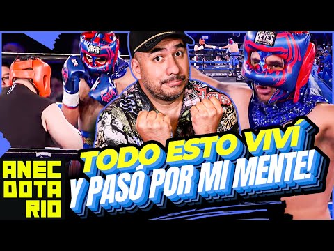 Me di de golpes ante millones de personas, todo esto pasó detrás de mi pelea #Anecdotario