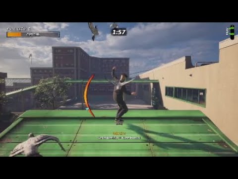 Tony Hawk's Pro Skater 1+2 - Wallride 5 sinos (Colégio)